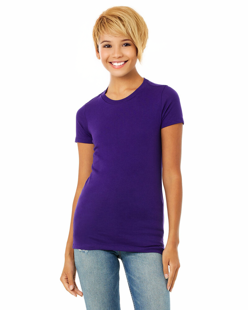 H3001 Womens High Quality 95% Cotton 5% Elastane Cotton Fitted T-Shirt (Copy)