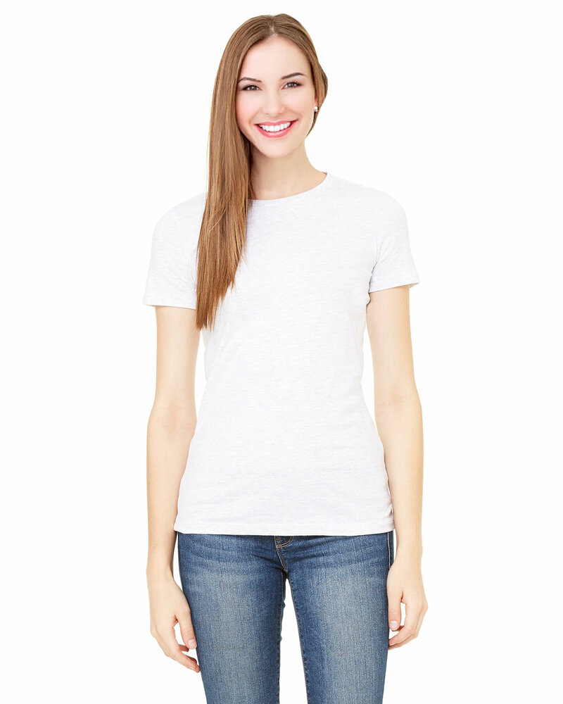 H3001 Womens High Quality 95% Cotton 5% Elastane Cotton Fitted T-Shirt (Copy)