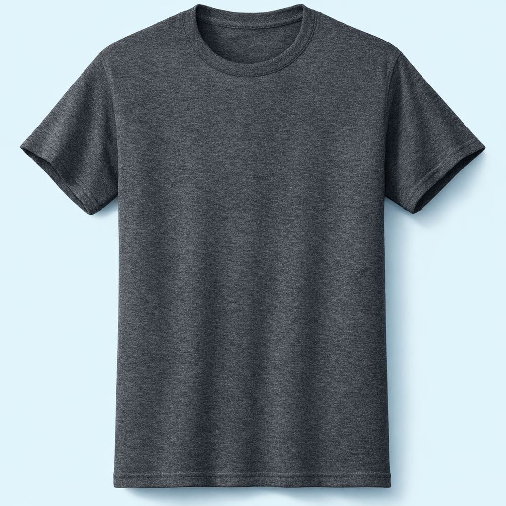 AWD source image 48102530056447: BSI 1004 Blended Premium 60% Ring-Spun Cotton 40% polyester Short Sleeve supper soft Unisex Crew Neck T-Shirt