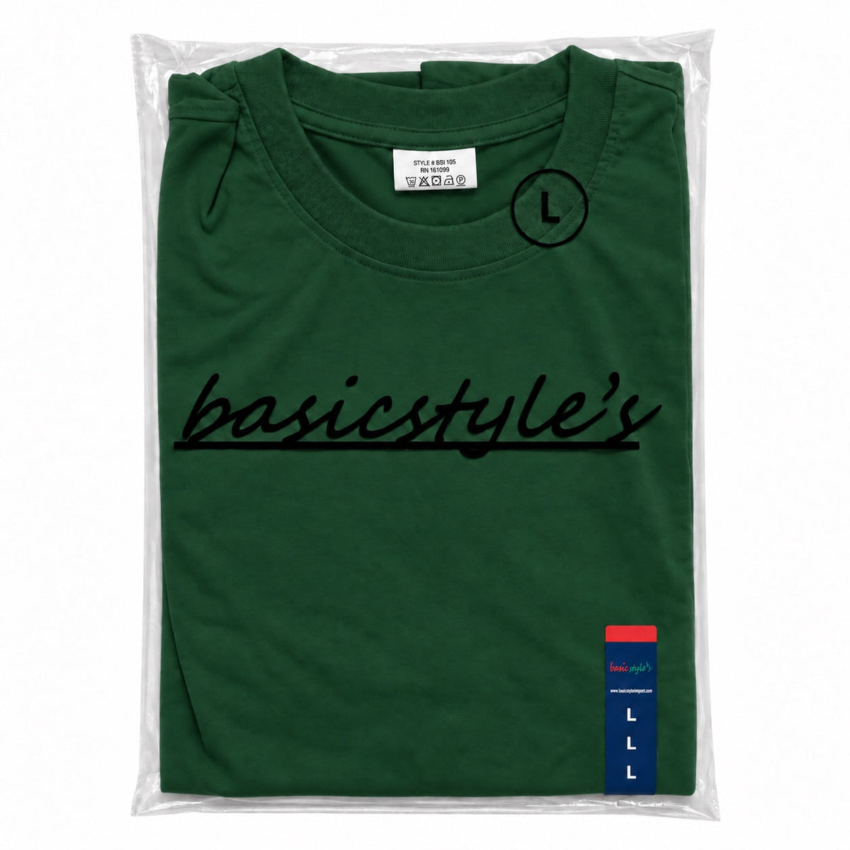 BSI-105 Basicstyle's Crew Neck T-Shirt