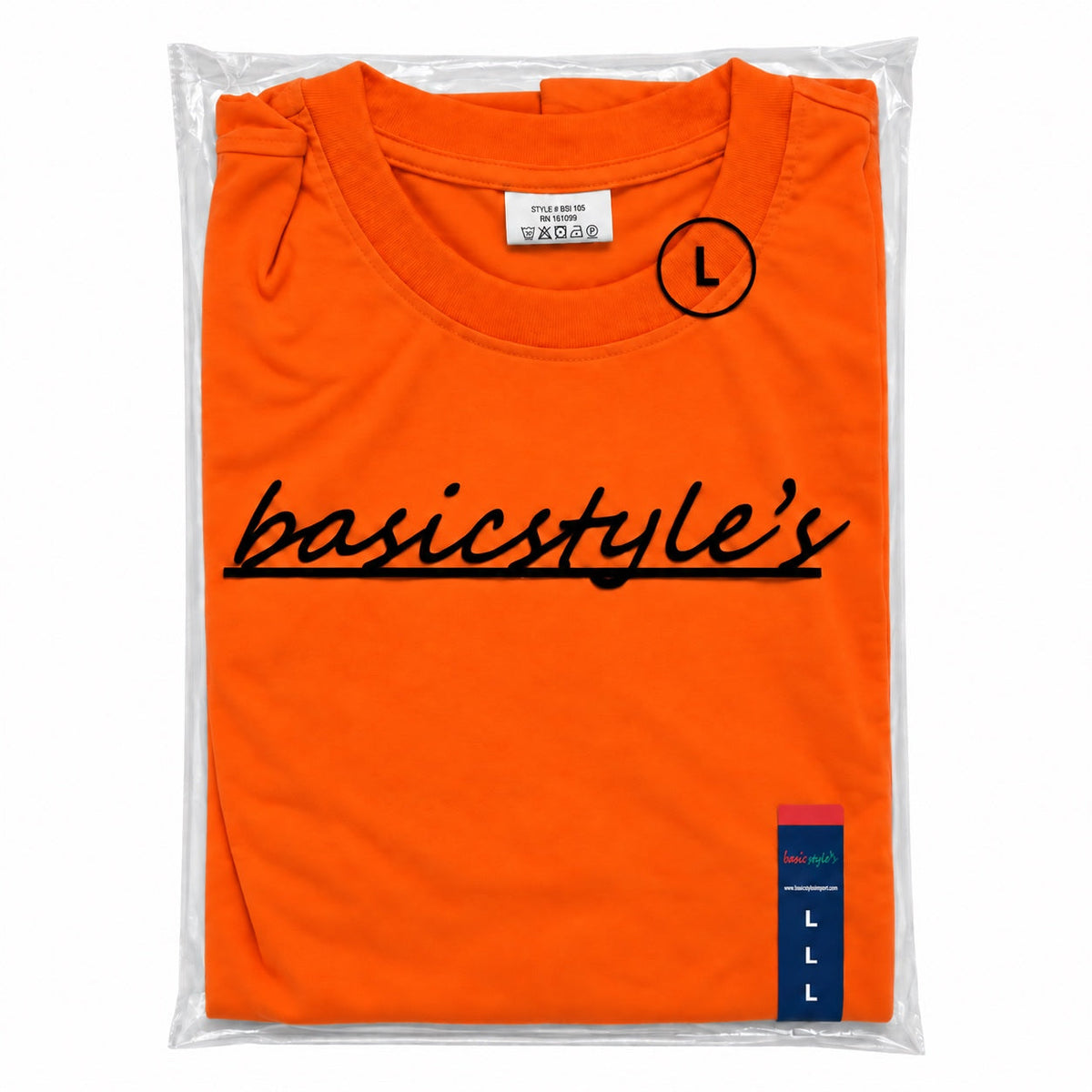 BSI-105 Basicstyle's Crew Neck T-Shirt