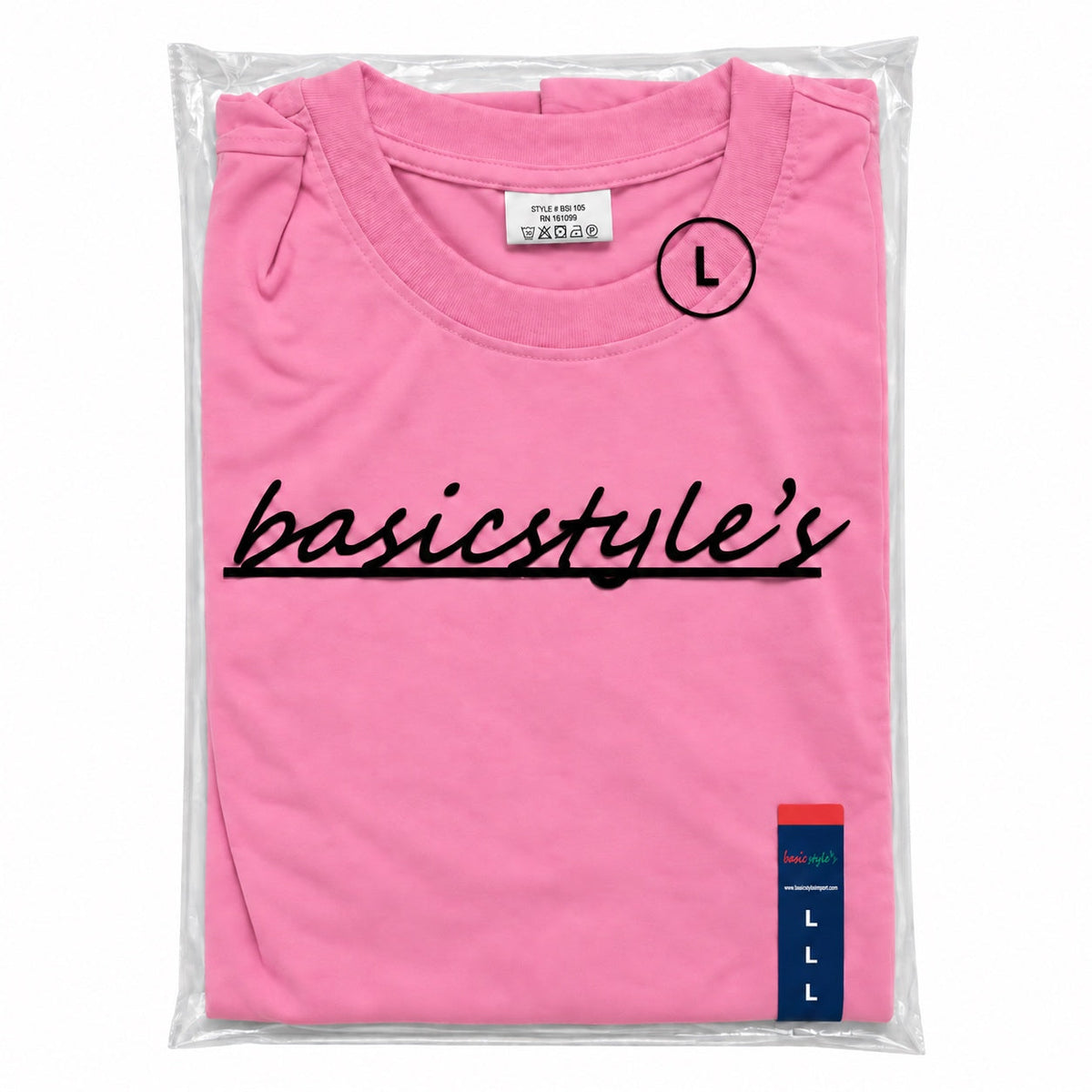 BSI-105 Basicstyle's Crew Neck T-Shirt