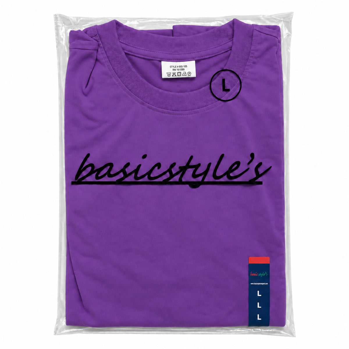 BSI-105 Basicstyle's Crew Neck T-Shirt