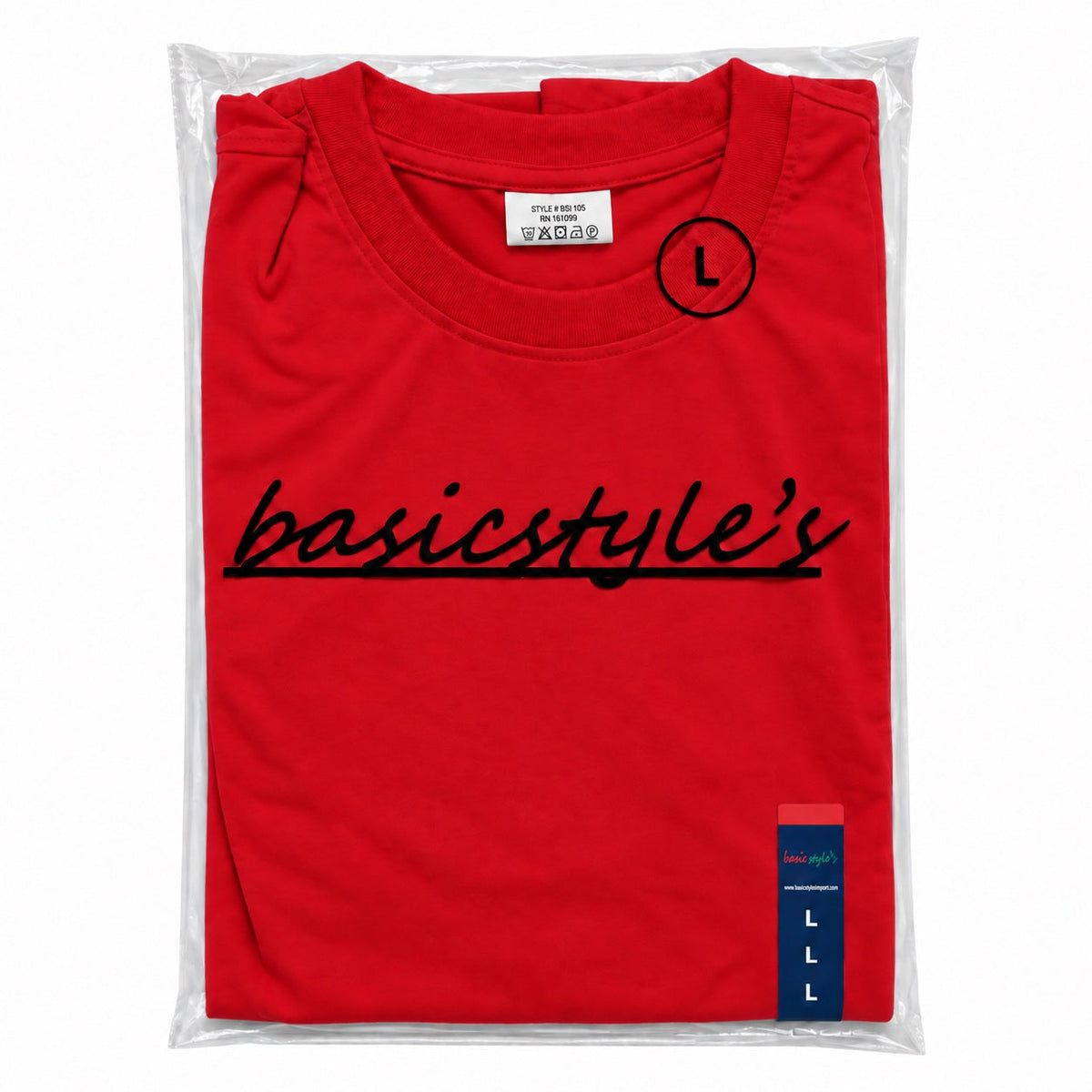 BSI-105 Basicstyle's Crew Neck T-Shirt