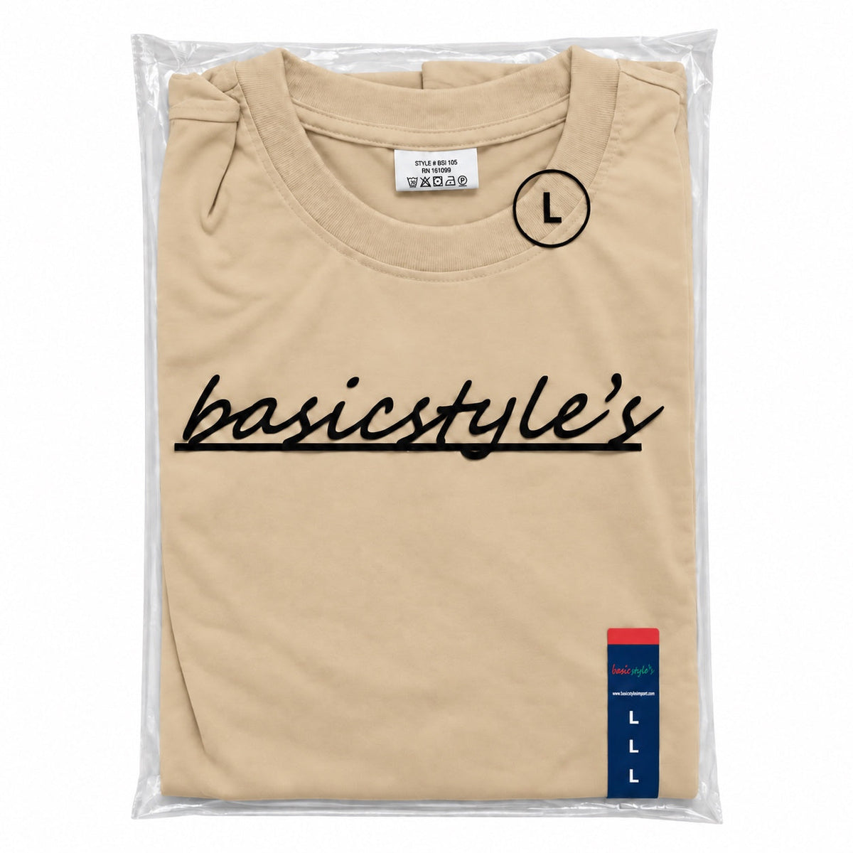BSI-105 Basicstyle's Crew Neck T-Shirt