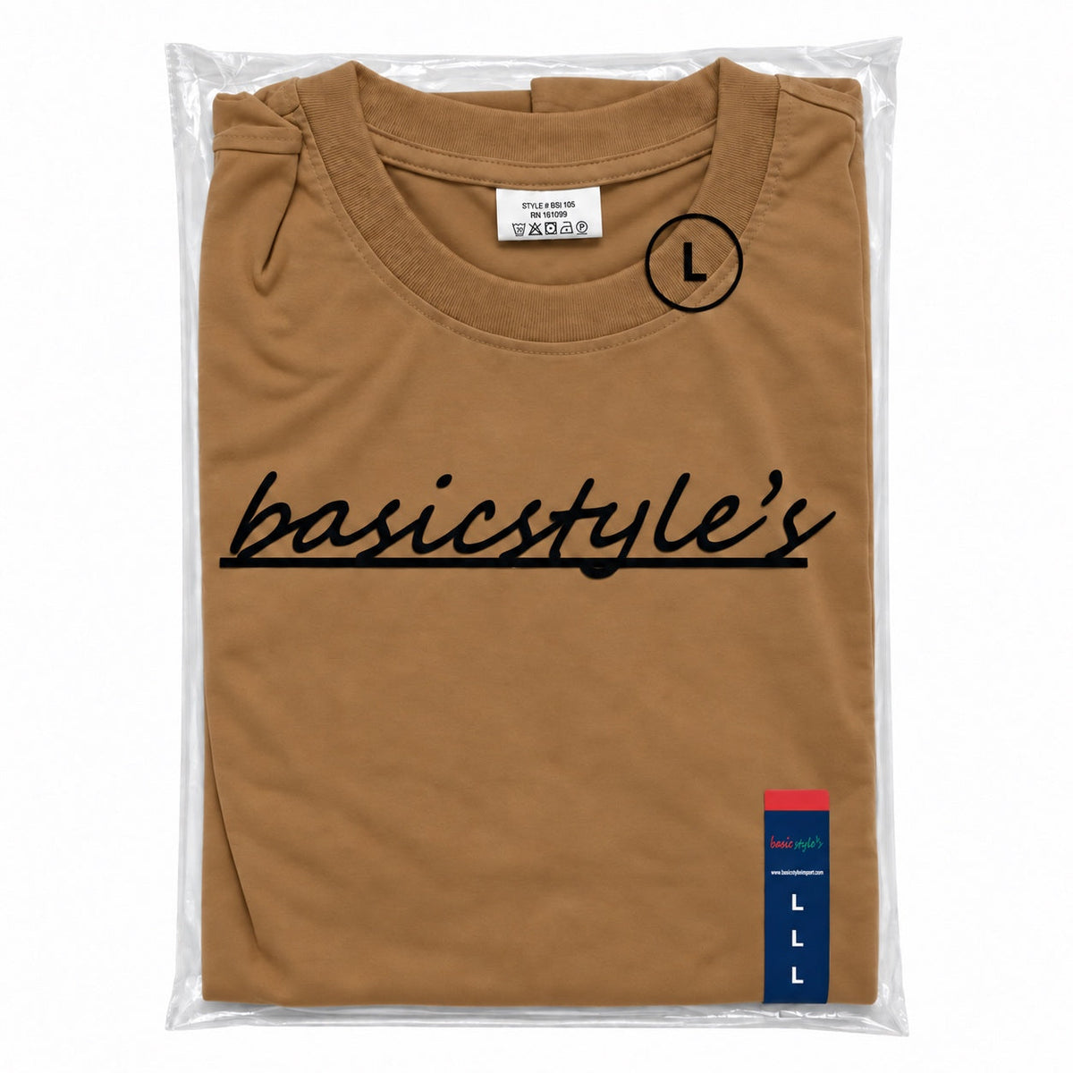 BSI-105 Basicstyle's Crew Neck T-Shirt