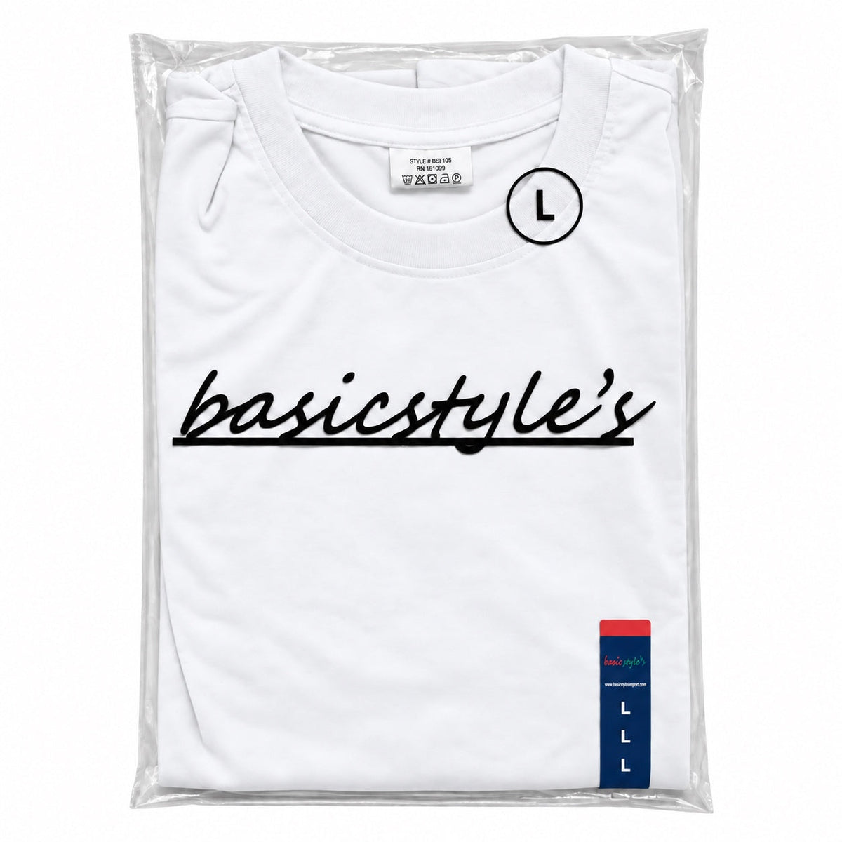 BSI-105 Basicstyle's Crew Neck T-Shirt