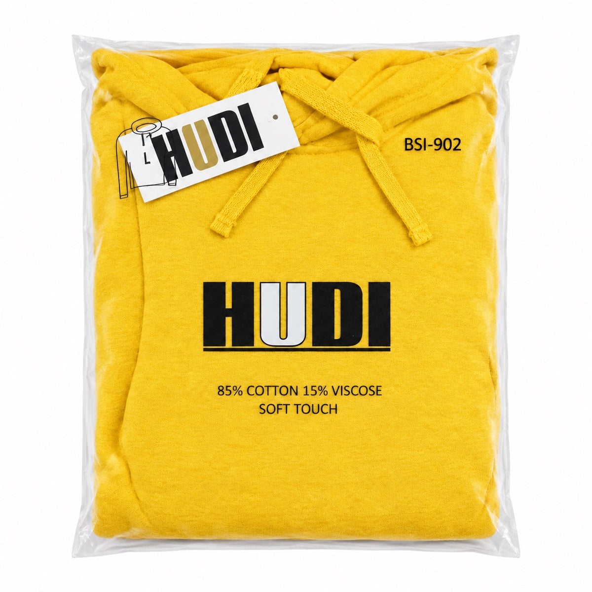 BSI-902 HUDI Pullover Hoodie - 85% Cotton 15% Viscose