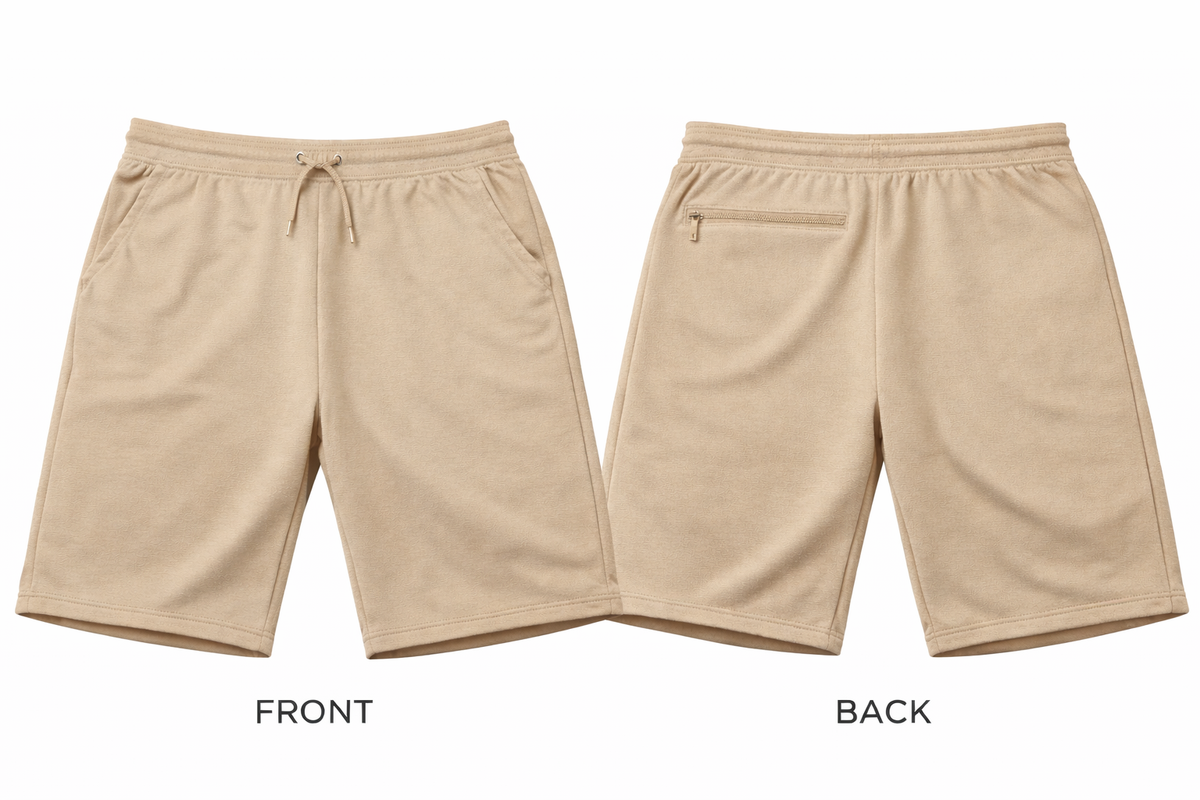 AWD source image 47745506377983: H9008 Terry Fleece Short 200 GSM