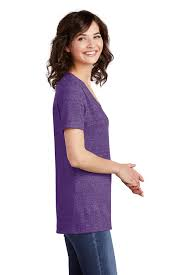 AWD source image 40903071531263: H3002 Womens V-Neck 95% Cotton 5% Elastane Cotton Fitted T-Shirt - APPAREL WHOLESALE DEPOT T-Shirt HUDI