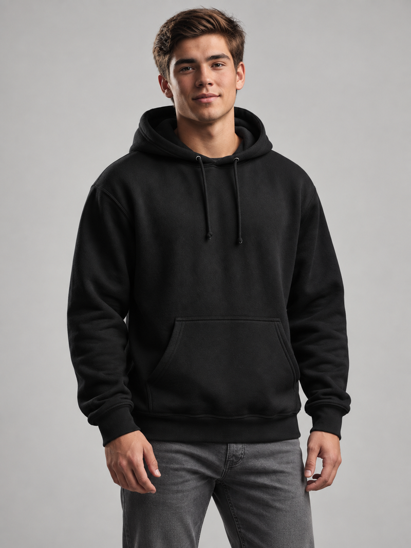 H9002 Heavy Fleece Unisex Hoodie - Customizable Cotton/Poly Blend Hoodie