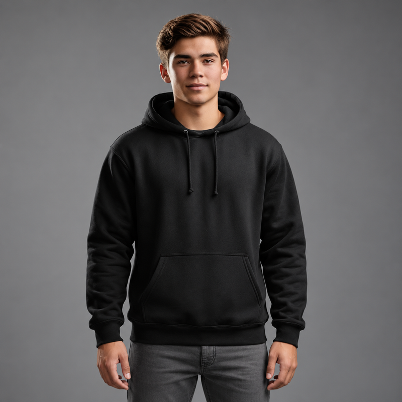 H9002 Heavy Fleece Unisex Hoodie - Customizable Cotton/Poly Blend Hoodie