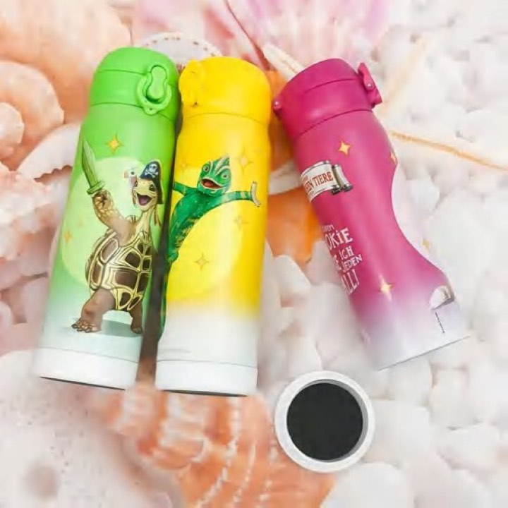 Pill Box Style Bottle With Pop-up Lid