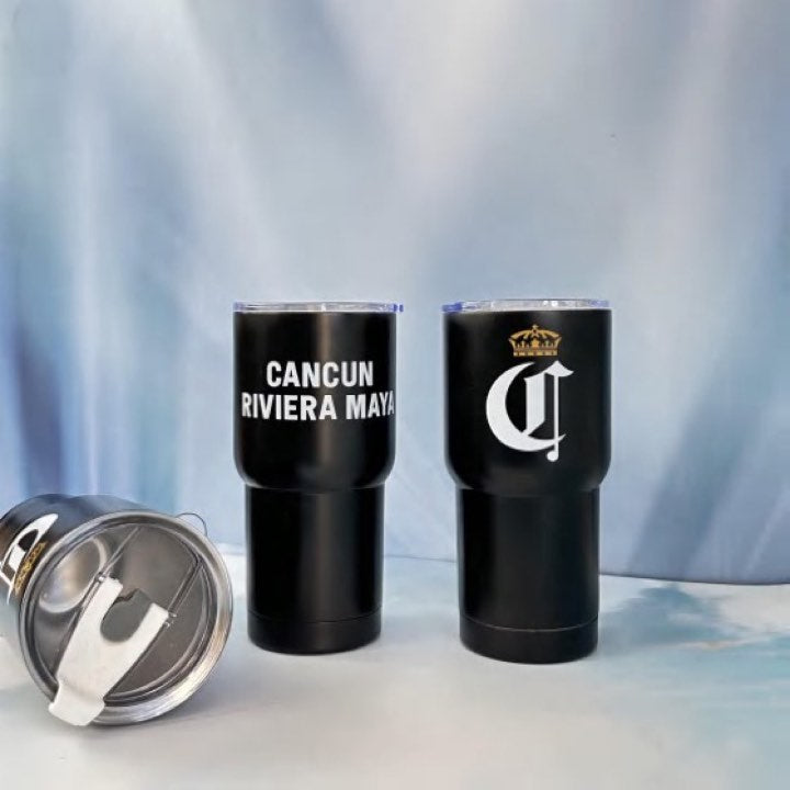 Car Tumbler 20 oz With Stainless Steel Bottom & Drawn Inner Liner