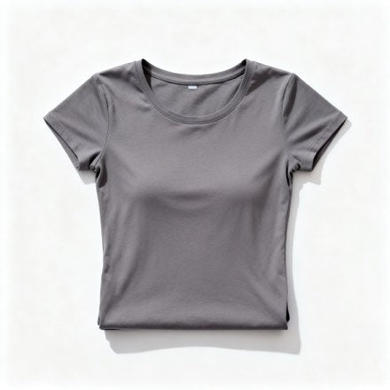 H3001 Womens High Quality 95% Cotton 5% Elastane Cotton Fitted T-Shirt (Copy)