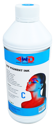 AWD source image 44011425464575: AWD DTF (Direct to Film) Pigment Ink (1000 ML) 1 LITER.