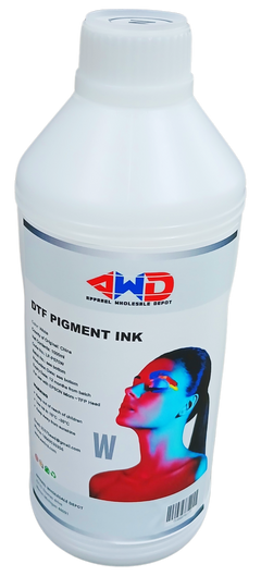 AWD source image 44011425530111: AWD DTF (Direct to Film) Pigment Ink (1000 ML) 1 LITER.