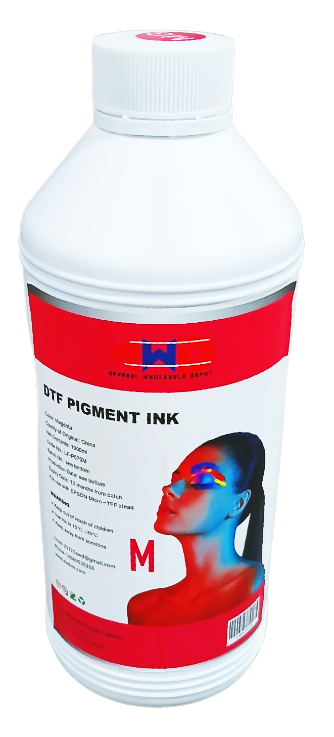 AWD source image 44011425562879: AWD DTF (Direct to Film) Pigment Ink (1000 ML) 1 LITER.