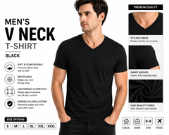 BSI 1008 basicstyle's Premium Comfort V-Neck T-Shirt