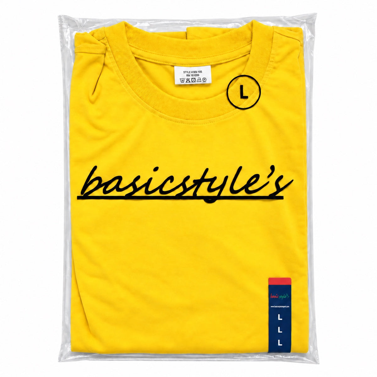 BSI-105 Basicstyle's Crew Neck T-Shirt