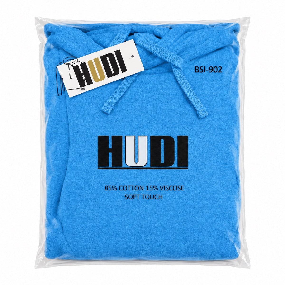 BSI-902 HUDI Pullover Hoodie - 85% Cotton 15% Viscose