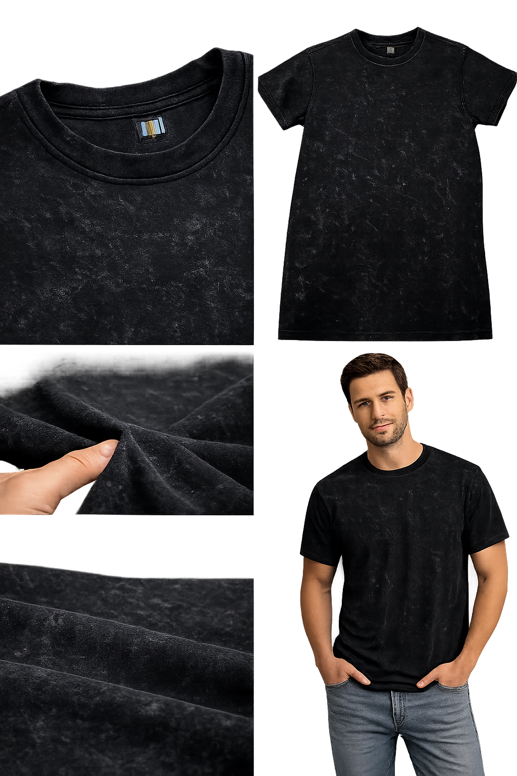AWD source image 47989287944447: H 6001 HUDI RusticStyles – Premium Vintage Wash T-shirt