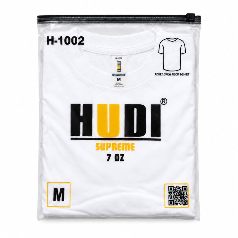 H1002 Premium 95%Ring-Spun Cotton 5% Spandex Unisex T-Shirt