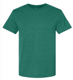 AWD source image 48102530220287: BSI 1004 Blended Premium 60% Ring-Spun Cotton 40% polyester Short Sleeve supper soft Unisex  Crew Neck T-Shirt