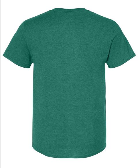 AWD source image 48102530187519: BSI 1004 Blended Premium 60% Ring-Spun Cotton 40% polyester Short Sleeve supper soft Unisex  Crew Neck T-Shirt