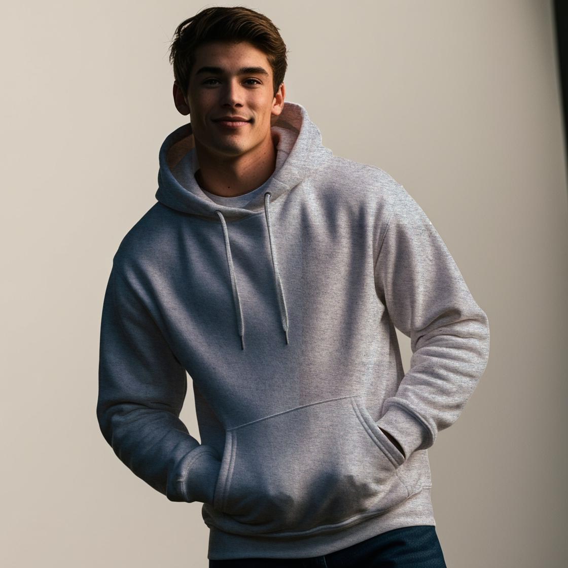 H9002 Heavy Fleece Unisex Hoodie - Customizable Cotton/Poly Blend Hoodie