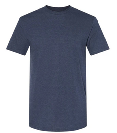 AWD source image 48102530384127: BSI 1004 Blended Premium 60% Ring-Spun Cotton 40% polyester Short Sleeve supper soft Unisex  Crew Neck T-Shirt