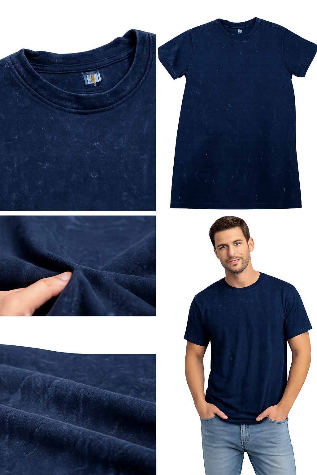 AWD source image 47989294825727: H 6001 HUDI RusticStyles – Premium Vintage Wash T-shirt
