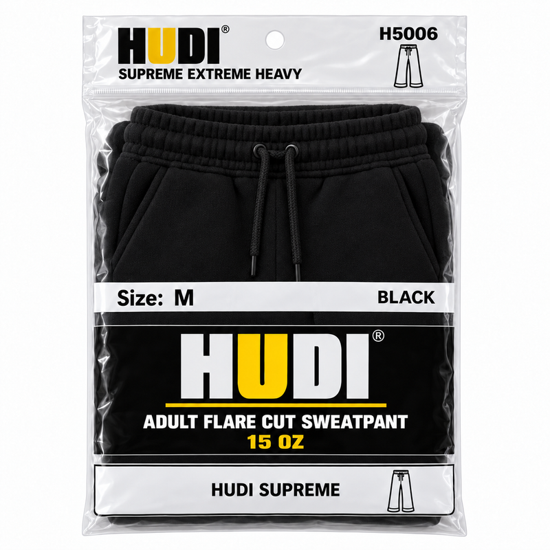 H5006 Supreme Extreme Heavyweight 15oz Adult Flare Cut Sweatpants