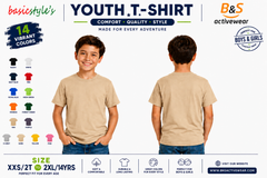 AWD source image 48461665632511: H4001 Youth 100% Ringspun Cotton T-Shirt