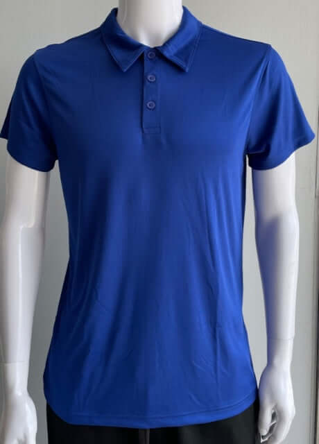 AWD source image 39514007601407: H7002 Button Down Golf Polo 100% Polyester Shirt - APPAREL WHOLESALE DEPOT POLO SHIRT HUDI