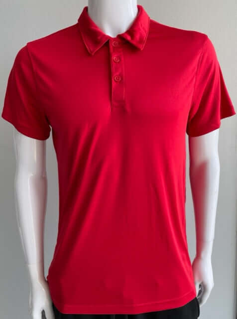AWD source image 39514008027391: H7002 Button Down Golf Polo 100% Polyester Shirt - APPAREL WHOLESALE DEPOT POLO SHIRT HUDI