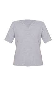 AWD source image 40902863159551: H3002 Womens V-Neck 95% Cotton 5% Elastane Cotton Fitted T-Shirt - APPAREL WHOLESALE DEPOT T-Shirt HUDI
