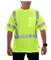 AWD source image 40953506169087: H1005 Safety - 100% Dryfit Safety Shirt with Reflective Tape - APPAREL WHOLESALE DEPOT HUDI