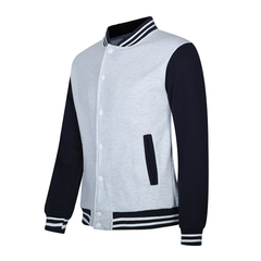 AWD source image 46653004316927: H 5005 HAVEY DUTY 15Oz FLEECE VARSITY JACKET.
