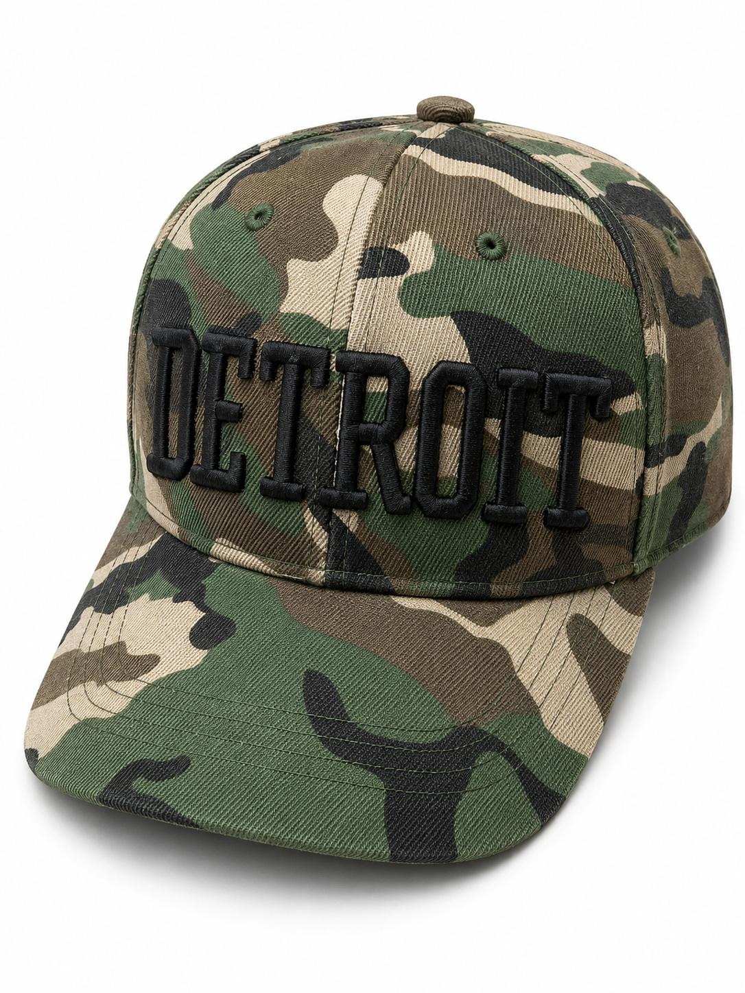 AWD source image 48492861423871: Detroit &amp; Michigan Logo Hats