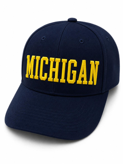 AWD source image 48492861653247: Detroit &amp; Michigan Logo Hats