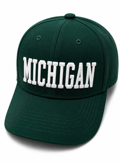 AWD source image 48494096646399: Detroit &amp; Michigan Logo Hats