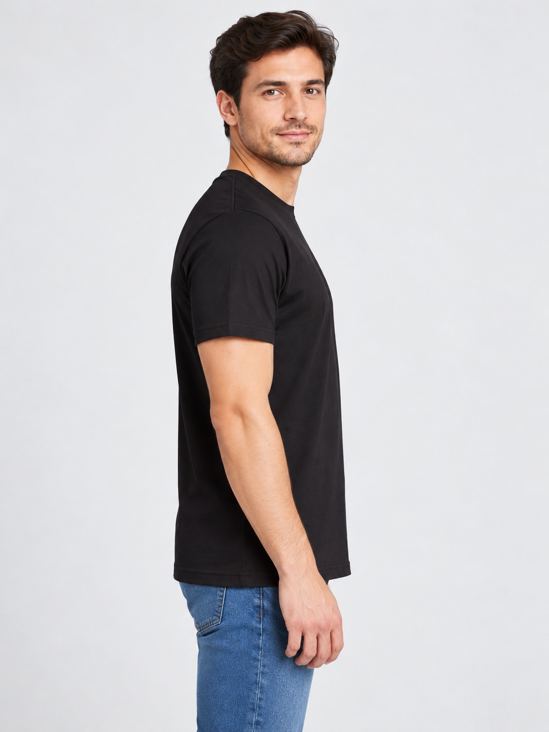 Black | Black | model side view