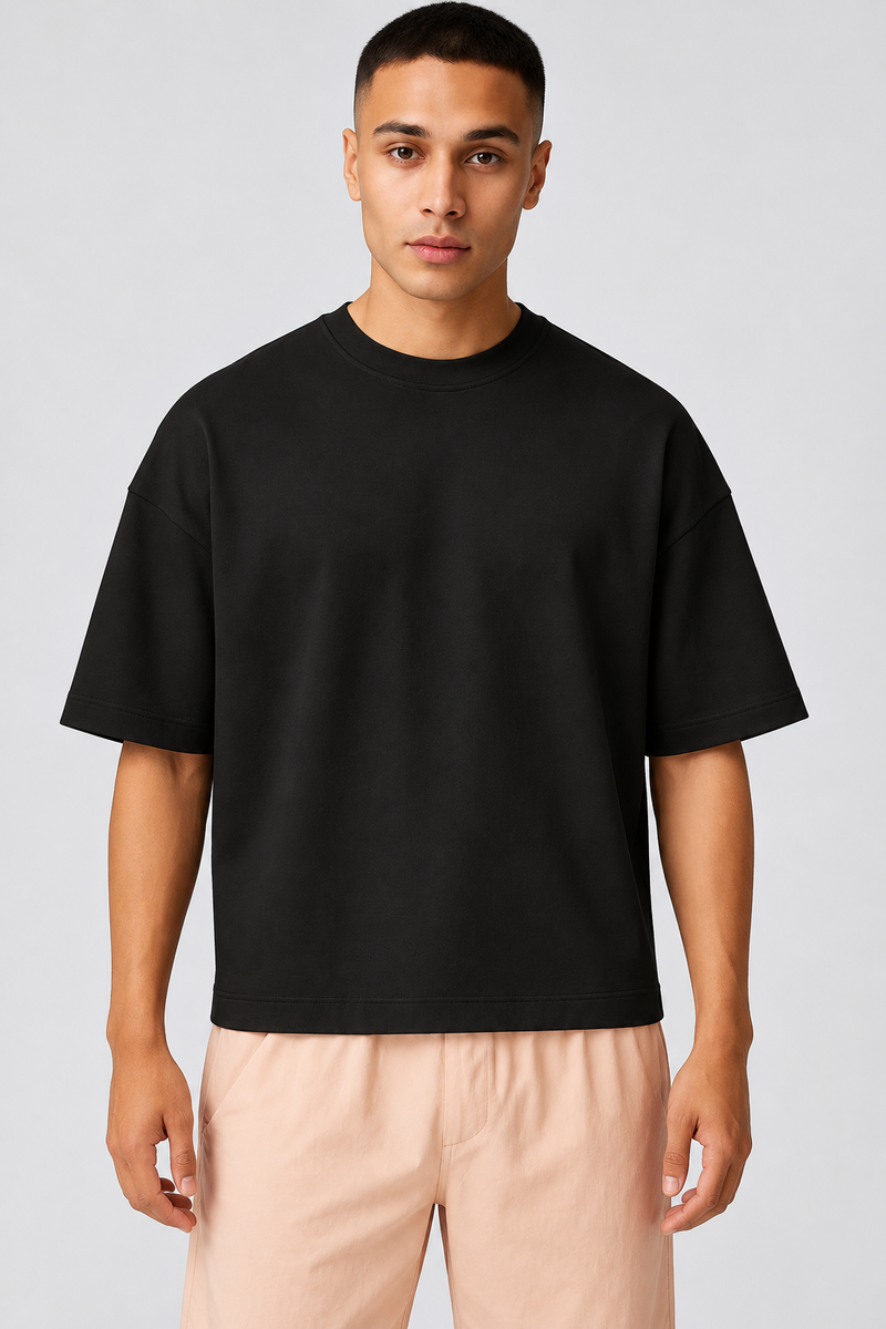 H1001 HUDI Supreme – 100% Ring-Spun Cotton Boxy T-Shirt (7 oz)