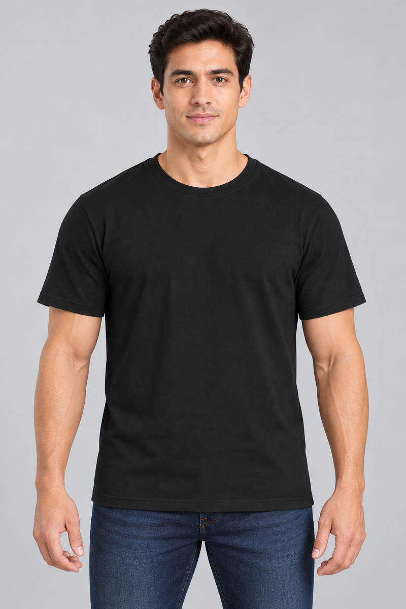 H1003 Premium 100% Ring-Spun Heavyweight Cotton 200GSM Unisex T-Shirt