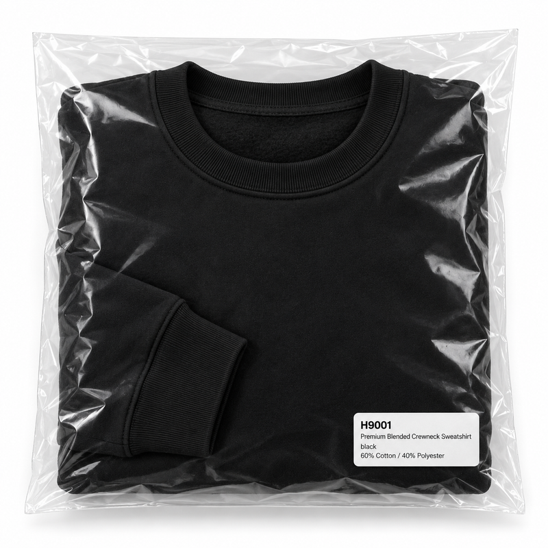 H9001 Premium Blended Crewneck Sweatshirt