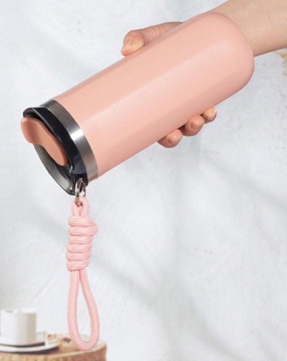 Coffee Mug With Strap And Rope