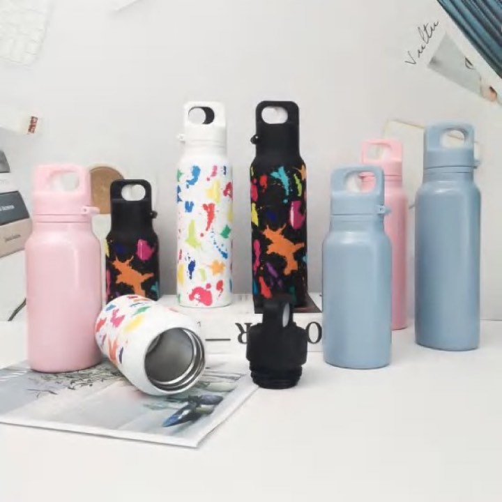 One-touch Opening Sports Bottle