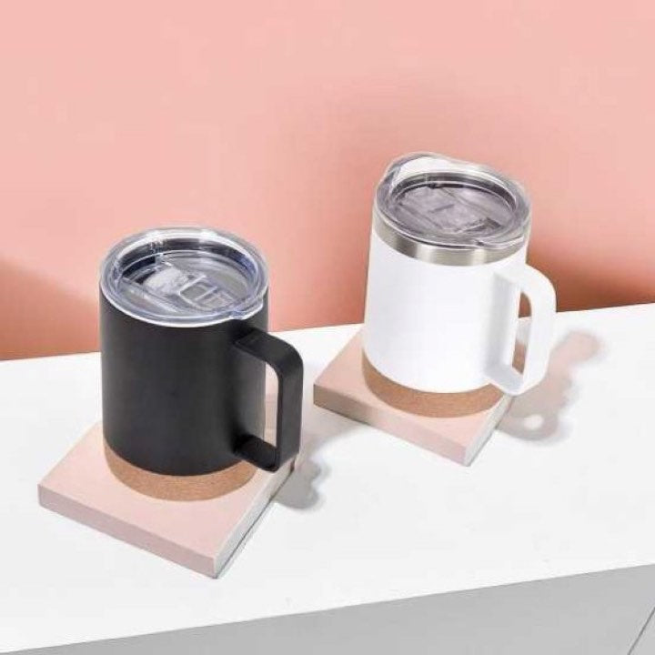 Office Mug With Cork Bottom