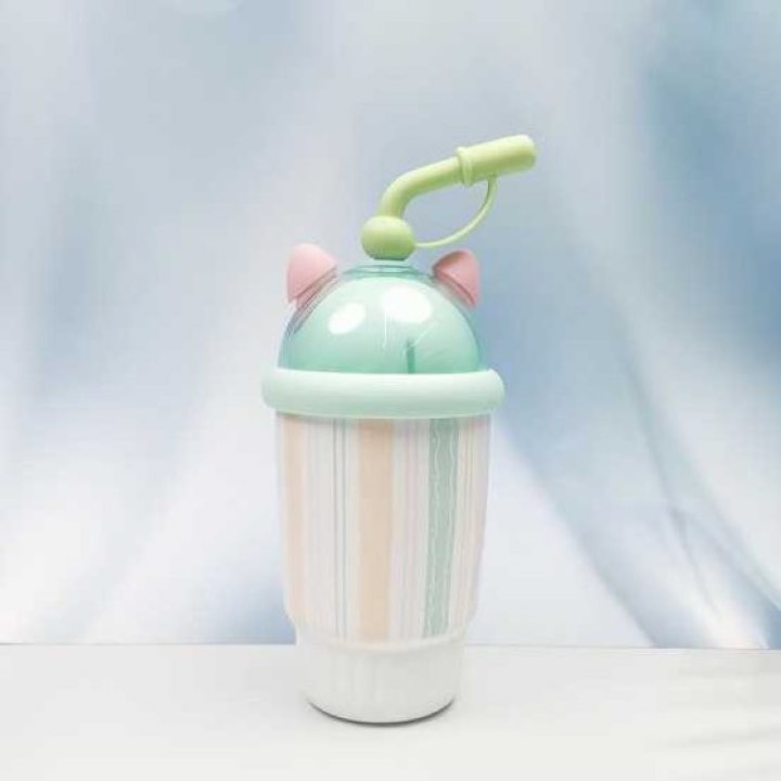 Milk Tea Cup With Ear Handle